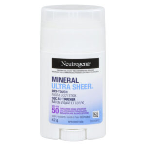 Neutrogena Mineral Ultra Sheer Dry-Touch Face & Body Stick
