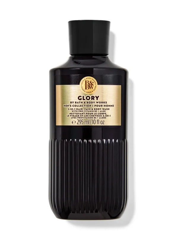 Glory By Bath And Body Works Mens Collection 3-in-1 Hair, Face, Body Wash