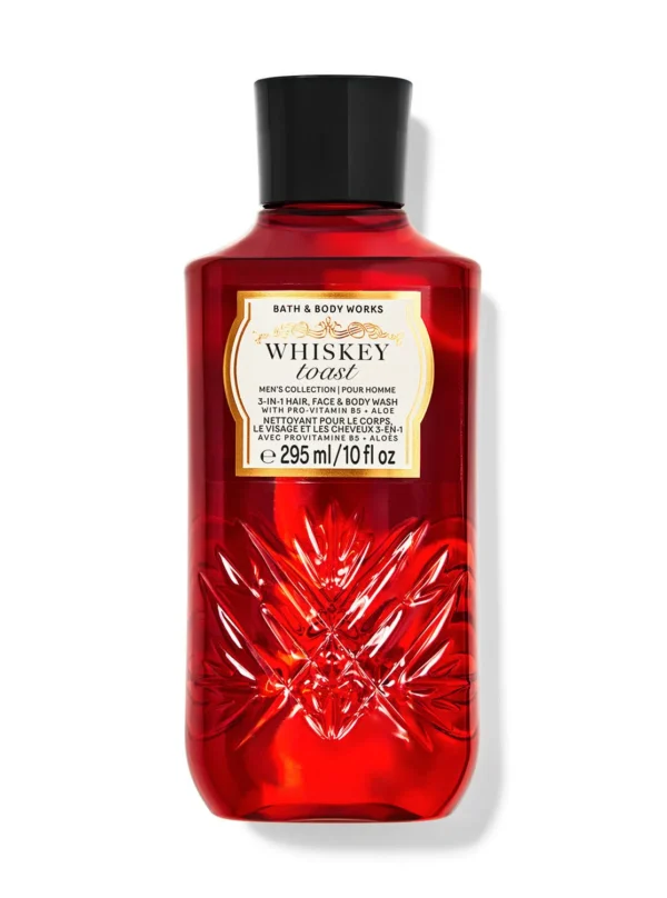Bath And Body Works Whiskey Toast Men's Collection 3-in-1 Hair, Face And Body Wash