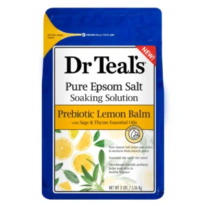Dr. Teal's Pure Epsom Salt Prebiotic Lemon Balm
