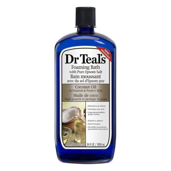 Dr. Teal's Foaming Bath With Coconut Oil