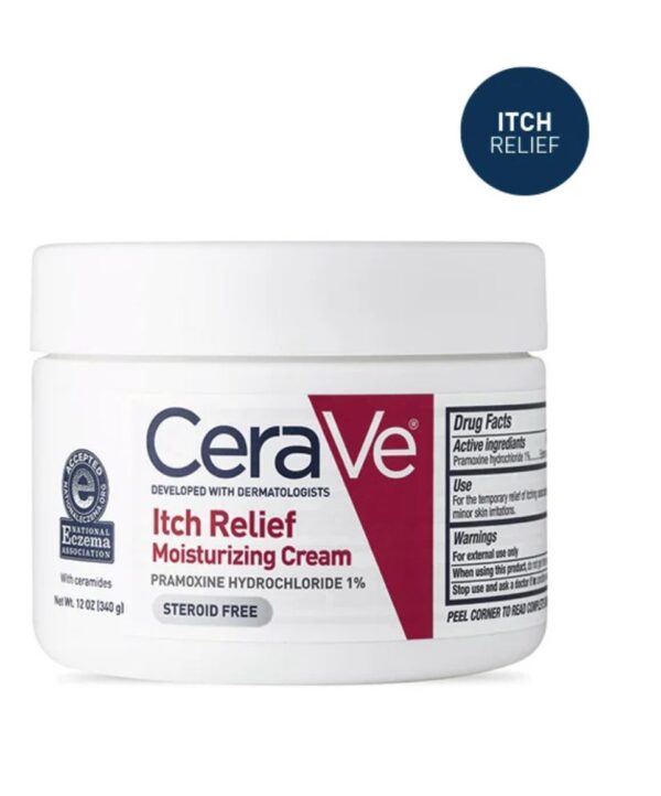 CeraVe Itch Relief Moisturizing Cream