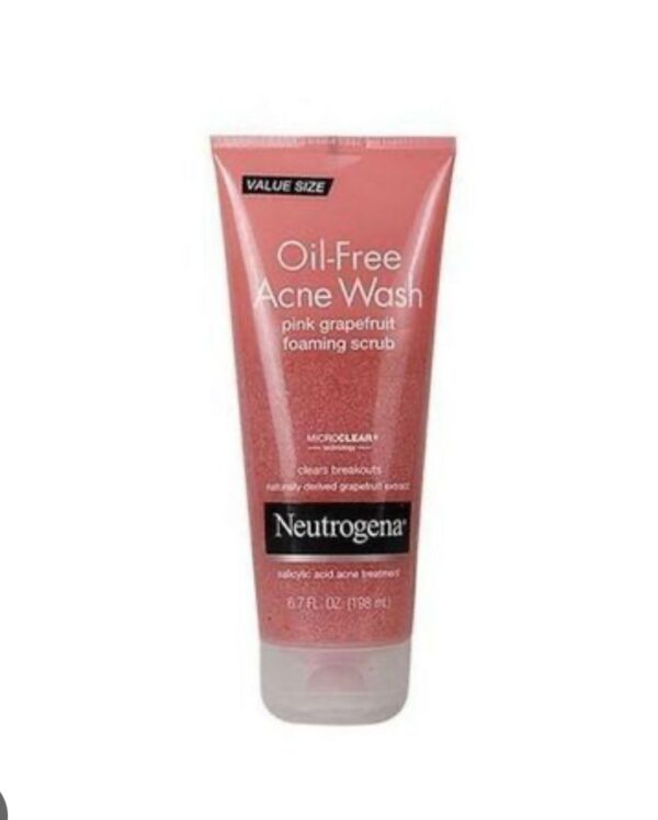 Neutrogena Oil-Free Acne Wash Pink Grapefruit Foaming Scrub