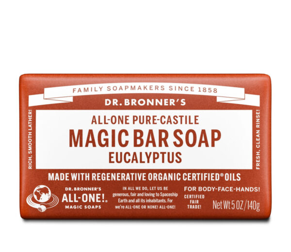 DR. BRONNER'S EUCALYPYUS PURE-CASTILE BAR SOAP