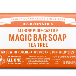 DR. BRONNER'S TEA TREE PURE CASTILE BAR SOAP