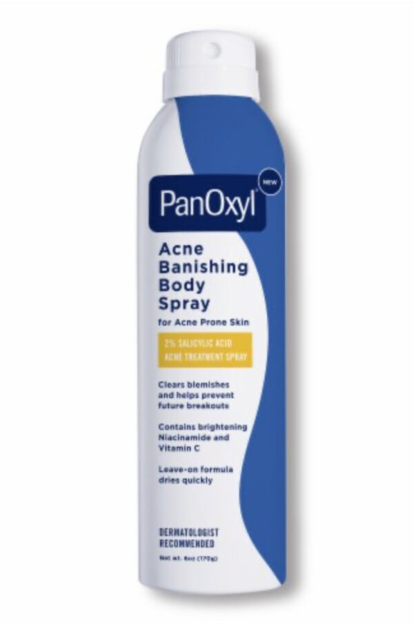 PanOxyl Acne Banishing Body Spray 2%Salicylic Acid 170g