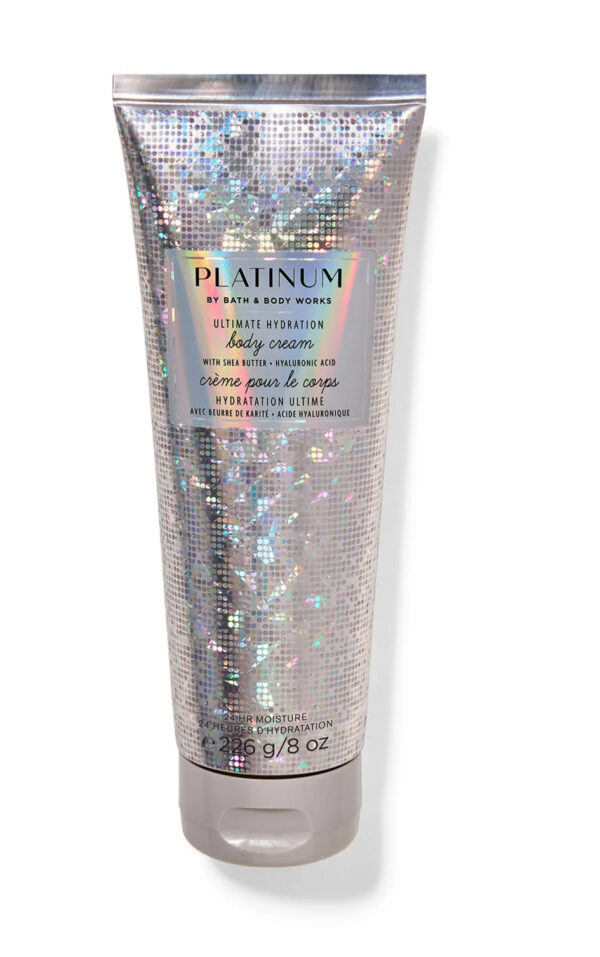 BATH & BODY WORKS PLATINUM BODY CREAM