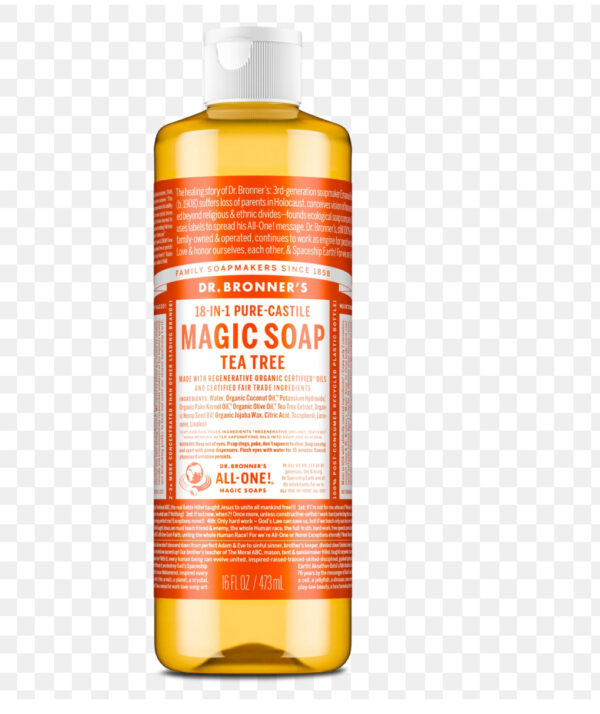 DR. BRONNER'S 18-IN-1 TEA TREE PURE CASTILE SOAP 473ML